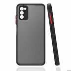Galaxy A03S Uyumlu Zore Hux Kapak-Siyah