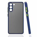 Galaxy S21 FE Uyumlu Zore Hux Kılıf-Lacivert