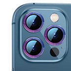 iPhone 13 Pro Uyumlu ​MKST CL-07 Kamera Koruyucu-Colorful