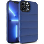 iPhone 12 Pro Uyumlu Zore Kasis Kapak-Saks Mavi