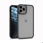 iPhone 11 Pro Uyumlu Zore Flora Kapak-Siyah