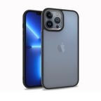 iPhone 13 Pro Max Uyumlu Zore Flora Kılıf-Siyah
