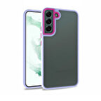 Galaxy S22 Plus Uyumlu Zore Flora Kılıf-Lila