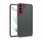 Galaxy S22 Plus Uyumlu Zore Flora Kılıf-Kırmızı