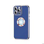 iPhone 13 Pro Max Uyumlu Zore Kongo Kapak-Lacivert