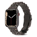 ​​​Watch 7 45mm Uyumlu KRD-54 Metal Zore Kordon-Siyah