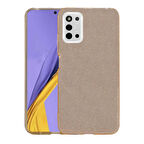 Galaxy A03S Uyumlu Zore Shining Silikon-Gold