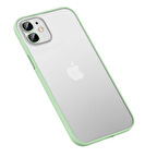 iPhone 12 Uyumlu Zore Retro Kapak-Yeşil