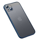 iPhone 13 Uyumlu Zore Retro Kılıf-Lacivert