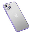 iPhone 13 Uyumlu Zore Retro Kılıf-Lila