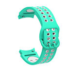 Galaxy Watch 4 Classic 42mm KRD-02 Uyumlu Zore Kordon-Yeşil-Beyaz