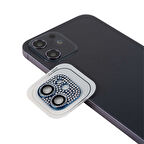 iPhone 11 Uyumlu Zore CL-08 Kamera Koruyucu-Mavi