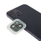 iPhone 13 Uyumlu ​MKST CL-08 Kamera Koruyucu-Koyu Yeşil