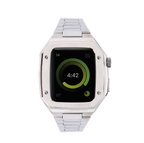 Watch 7 45mm Uyumlu KRD-64 Metal Zore Kordon-Gümüş