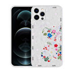 Apple iPhone 13 Pro Kılıf Desenli Sert Silikon Zore Mumila Kapak