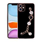 iPhone 11 Kılıf El Tutamaçlı Kamera Korumalı Taka Silikon Kapak