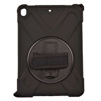 iPad Pro 10.5 (7.Nesil) - Uyumlu Uyumlu ​JOEC Defender Tablet Silikon-Siyah