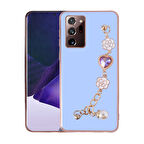 Samsung Galaxy Note 20 Ultra Kılıf El Tutamaçlı Kamera Korumalı Taka Silikon Kapak