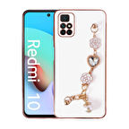 Xiaomi Redmi 10 Kılıf El Tutamaçlı Kamera Korumalı Taka Silikon Kapak kılıf