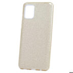 Galaxy A71 Uyumlu Zore Shining Silikon-Gold