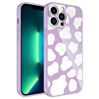 iPhone 12 Pro Uyumlu Kamera Korumalı Desenli Sert Silikon Zore Epoksi Kılıf-NO6