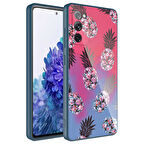 Galaxy S20 FE Uyumlu Kamera Korumalı Desenli Sert Silikon Zore Epoksi Kılıf-NO3