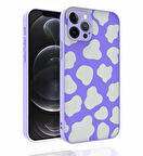 iPhone 12 Pro Uyumlu Desenli Kamera Korumalı Parlak Zore Nora Kılıf-NO6