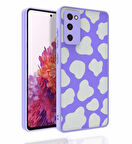Galaxy S20 FE Uyumlu Desenli Kamera Korumalı Parlak Zore Nora Kılıf-NO6