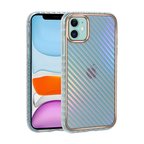 iPhone 11 Uyumlu Desenli Parlayan Transparan Zore Avva Kılıf-NO8