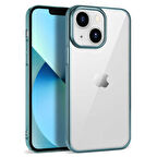 iPhone 14 Plus Uyumlu Zore Pixel Kılıf-Mavi