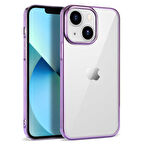 iPhone 14 Plus Uyumlu Zore Pixel Kılıf-Açık Mor