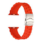 Watch 44mm KRD-72 Uyumlu Zore Kordon-Turuncu