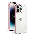 iPhone 14 Pro Uyumlu Zore Sun Kılıf-Rose Gold
