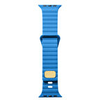 Watch 44mm Uyumlu KRD-73 Uyumlu Zore Kordon-Mavi