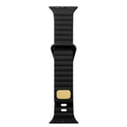 Watch Ultra 49mm Uyumlu KRD-73 Uyumlu Zore Kordon-Siyah