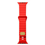 Watch 7 41mm Uyumlu KRD-73 Uyumlu Zore Kordon-Kırmızı