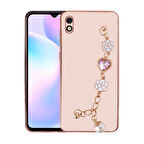 Xiaomi Redmi 9A Kılıf El Tutamaçlı Kamera Korumalı Taka Silikon Kapak