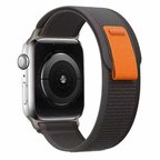 Watch 42mm Uyumlu KRD-77 Hasır Zore Kordon-Siyah