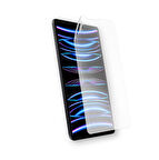 iPad Pro 12.9 2020 (4.Nesil) Kağıt Hisli Mat Uyumlu Davin Paper Like Tablet Ekran Koruyucu-Renksiz