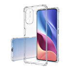 Tecno Pova 3 Kılıf Zore 2mm Anti Shock Silikon-Renksiz