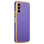 Galaxy M23 Uyumlu Zore Bark Kapak-Derin Mor