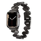 ​​​Watch 7 45mm Kordon Uyumlu KRD-80 Metal Strap Kayış CLO- Siyah