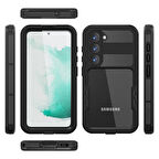 Galaxy S23 Plus Uyumlu 1-1 Su Geçirmez Uyumlu-Siyah