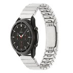 Huawei GT2 46mm Uyumlu KRD-82 22mm Metal Zore Kordon-Gümüş