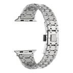 Watch 40mm Uyumlu KRD-83 Metal Zore Kordon-Gümüş