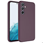 Galaxy A24 Uyumlu Zore Mara Lansman Kapak-Koyu Mor