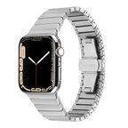 ​​​Watch 7 45mm Kordon Uyumlu KRD-79 Metal Strap Kayış CLO- Gümüş