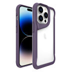 iPhone 14 Pro Uyumlu Zore T-Max Kapak-Derin Mor