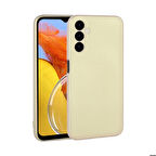 Galaxy M14 Uyumlu Zore Premier Silikon Kapak-Gold