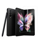 Galaxy Z Fold 3 Uyumlu Zore Hizalama Aparatlı S-Fit Body Ekran Koruyucu